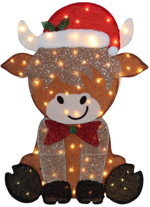 31IN 2D LIGHTED FABRIC HIGHLAN