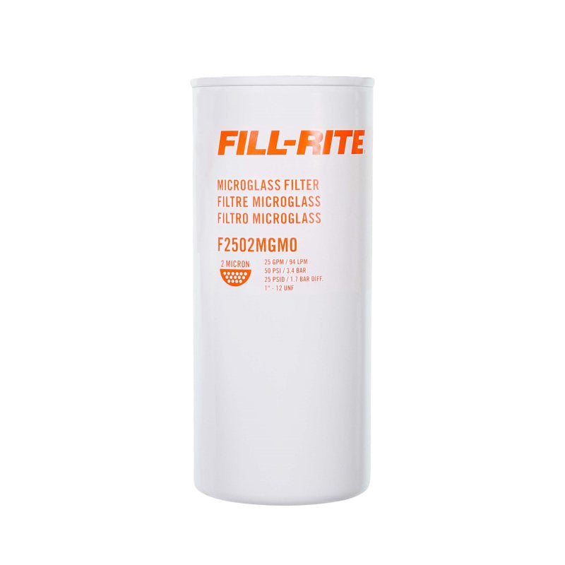 Fill-Rite F2502MGM0 Filter, White, For: Fill-Rite 1200KTG9075 and 1200KTG9100 Filter Heads