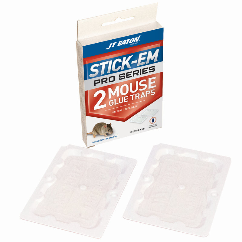 JT Eaton Stick-Em Pro Series Mini Glue Trap For Mice 2 pk, Pack of 24