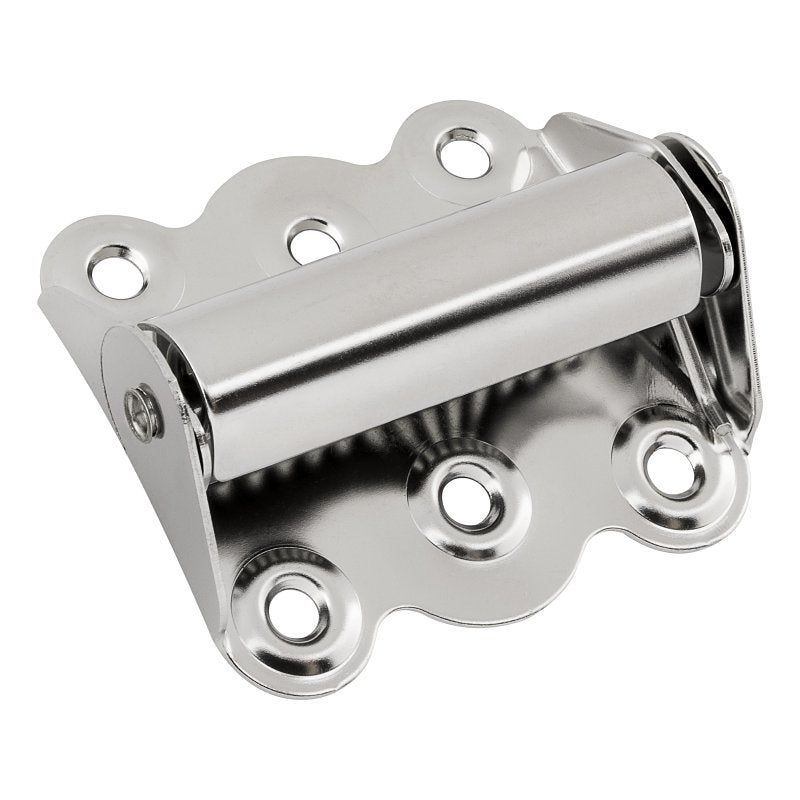 National Hardware N185-703 Spring Hinge, Stainless Steel, Tight Pin, Surface Mounting, 15 lb