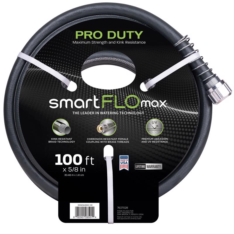 Ace SmartFLO 5/8 in. D X 100 ft. L Premium Grade Garden Hose, Pack of 3