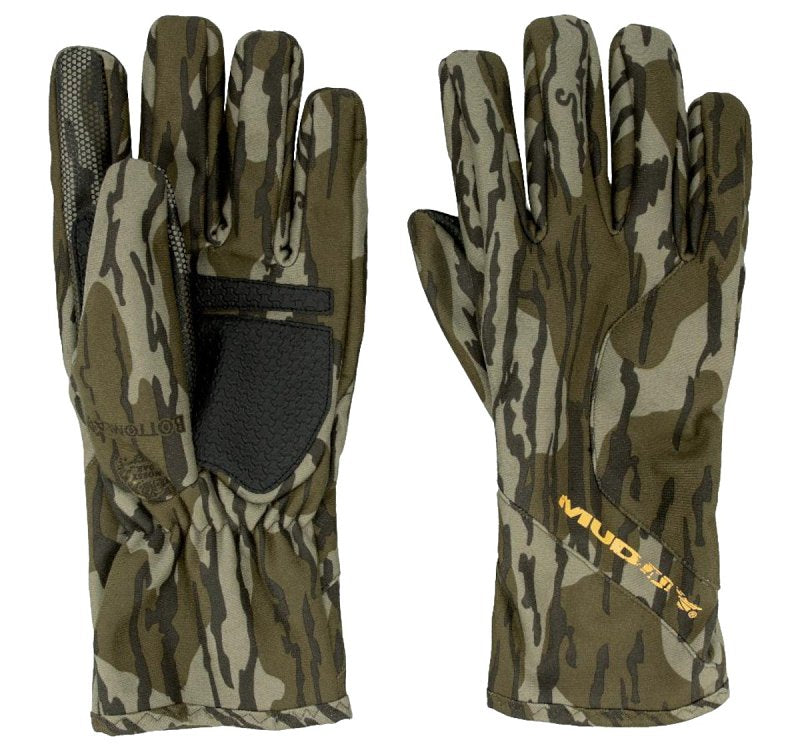 Muddy TRX Series MS-GLV-MOB-XL Gloves, Men's, XL, Tech-Touch Thumb, Elastic Wrist Cuff, Polyurethane/TPU