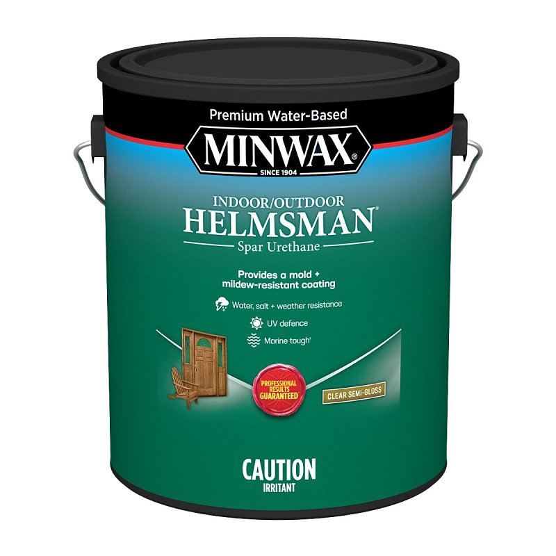 Minwax Helmsman CM4308004 Spar Urethane Varnish, Semi-Gloss, Clear, 3.78 L, Pack of 2