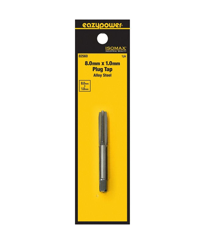 Isomax 82560 Tap, M8x1 Thread, Plug Chamfer