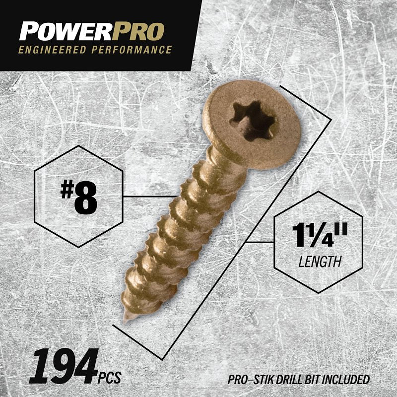XBX-FH ONE SCR EXT 8X1-1/4 1LB