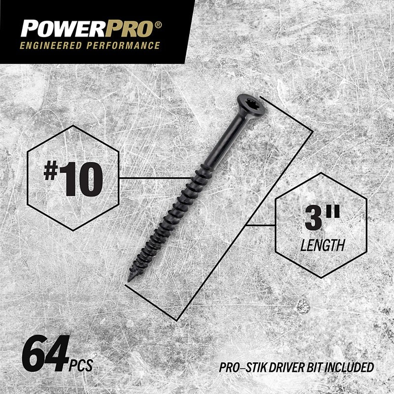 XBX-BLACK EXT ONE SCREW FLAT 1
