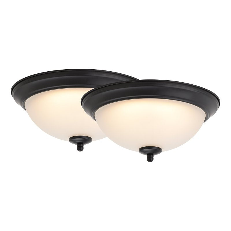 Boston Harbor OG24004 Ceiling Light, LED Lamp, Aluminum Fixture, Matte Black Fixture