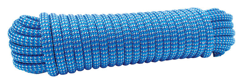 Ace 1/2 in. D X 50 in. L Blue Diamond Braided Polypropylene Rope