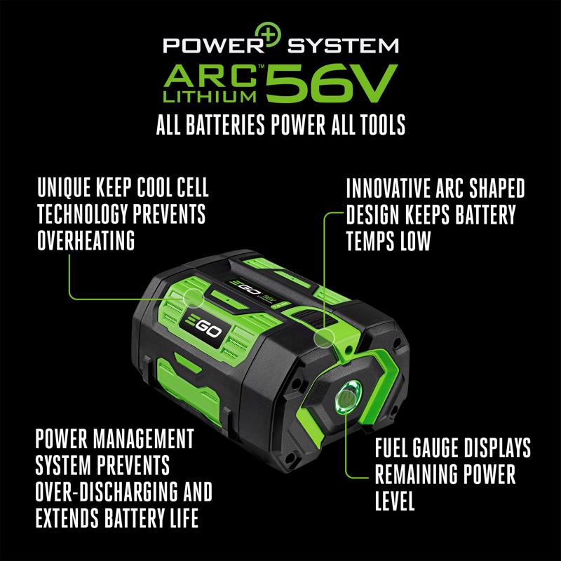 EGO 56V Power+ BA4200T 7.5 Ah Lithium-Ion Battery 1 pc