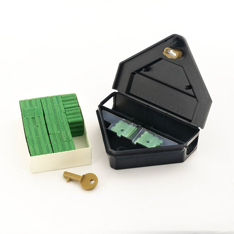 Gnavex 112880 Mouse Bait Station, Green