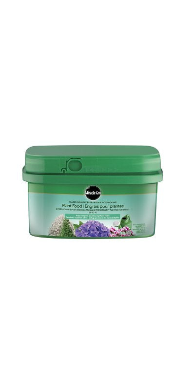 Miracle-Gro 2756710 Water Soluble Evergreen and Acid-Loving Plant Food, 500 g, Powder, 28-10-10 N-P-K Ratio
