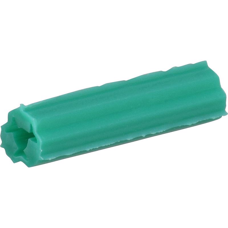 HILLMAN .19 in. D X 1-1/4 in. L Nylon Round Head Ribbed Anchor 100 pk