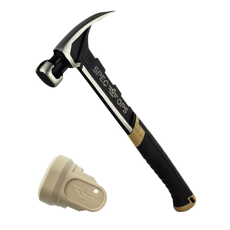 Spec Ops SPEC-M22CF-S Framing Hammer, 22 oz Head, Milled, HCS Head, 16 in OAL