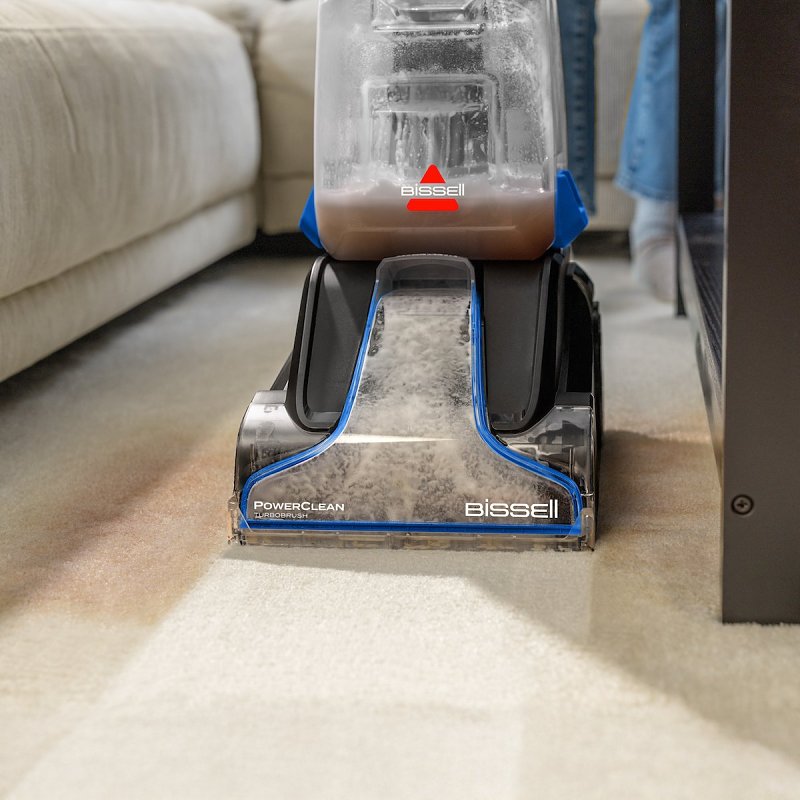 Bissell PowerClean 3939C Pet Upright Carpet Cleaner, 2.36 L Clean, 1.3 L Dirty Tank, 7-1/2 in W Cleaning Path