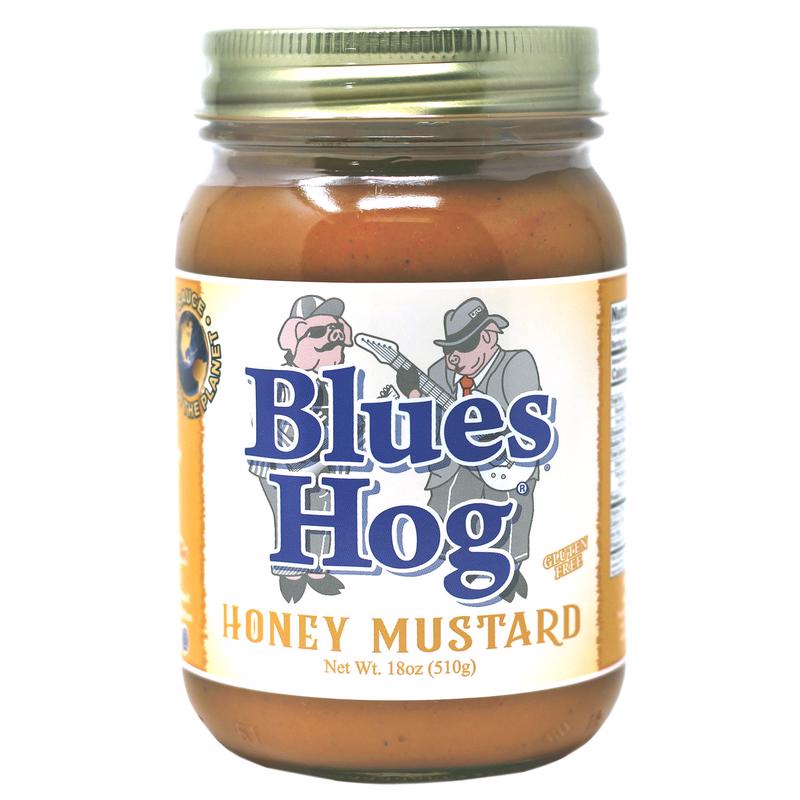 Blues Hog Honey Mustard BBQ Sauce 18 oz, Pack of 6