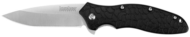 Kershaw OSO Sweet Series 1830 OSO Sweet Knife, 3 in L Blade, Stainless Steel Blade, 1-Blade, Black Handle