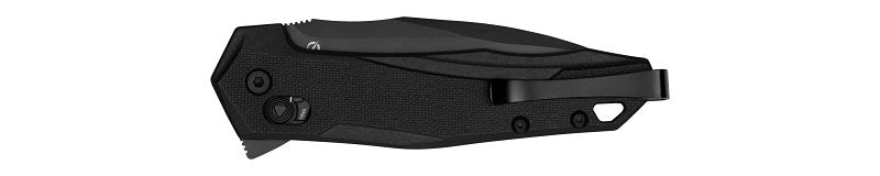 Kershaw Monitor Series 2041 Folding Knife, 3 in L Blade, Steel Blade, 1-Blade, Textured Handle, Black Handle