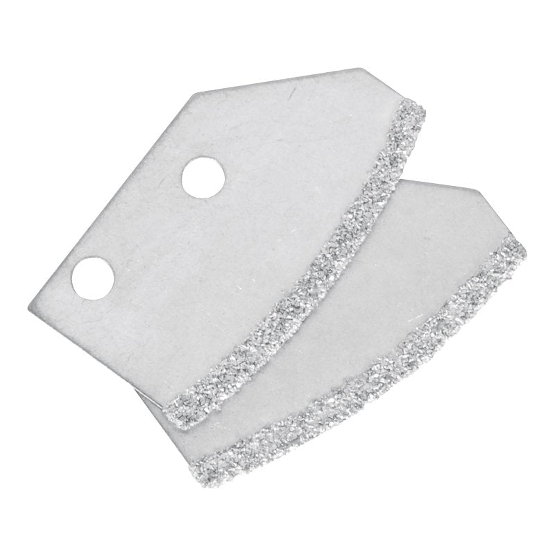QEP 10093 Grout Saw, 2 in L Blade, 0.13 in W Blade, Carbide Blade, Ergonomic Handle, Plastic Handle