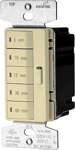 Eaton Wiring Devices PT18M-V-K Programmable Minute Timer, 15 A, 120 V, 1800 W, 5, 10, 15, 30, 60 min Off Time Setting