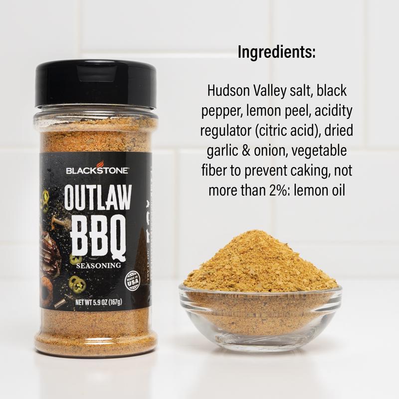 Blackstone Outlaw BBQ Seasoning 5.9 oz