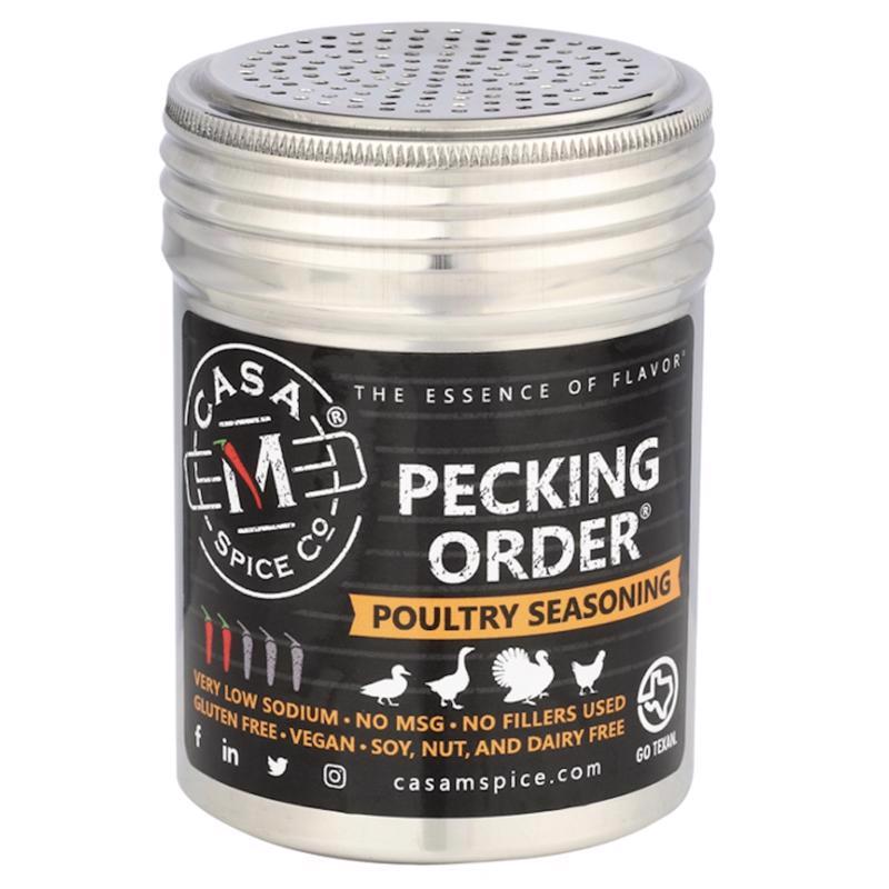 Casa M Spice Co Pecking Order Poultry Seasoning 4.5 oz