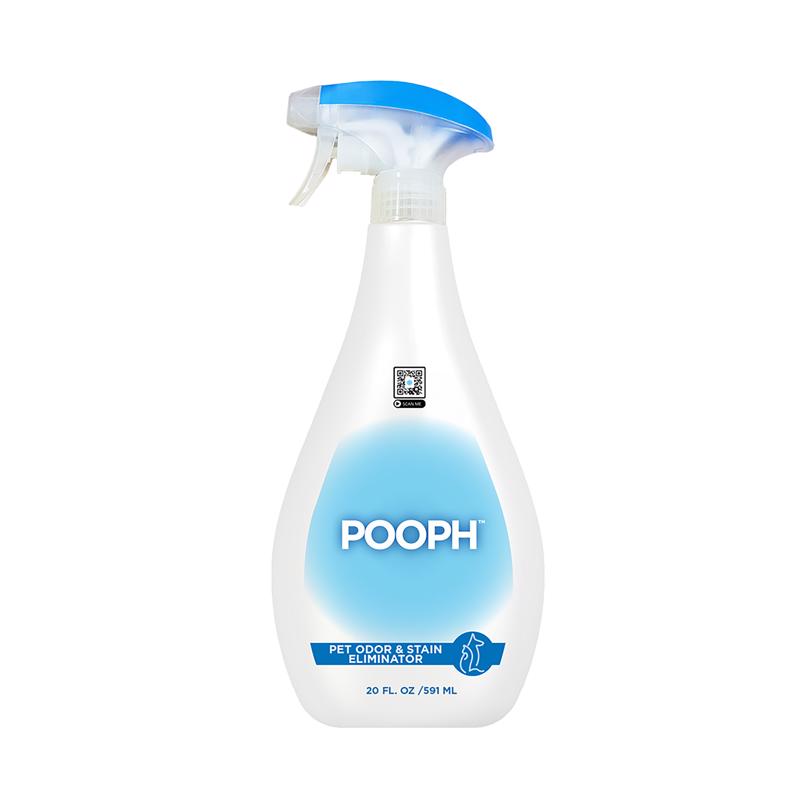 Pooph Pets Liquid Odor & Stain Eliminator 20 oz, Pack of 6