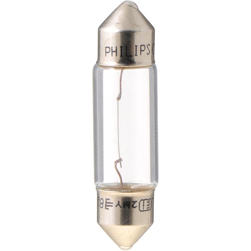 Philips LongerLife Incandescent Courtesy/Glove/License/Trunk Miniature Automotive Bulb 12844LLB2