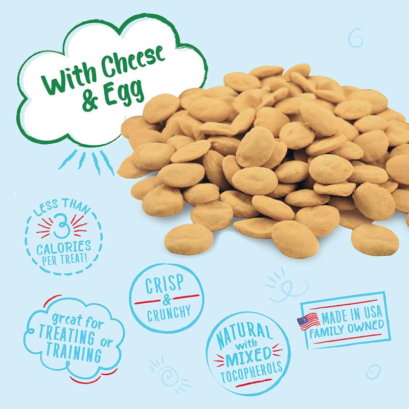 Charlee Bear Original Crunch Cheese and Egg Biscuit For Dogs 16 oz 1 pk