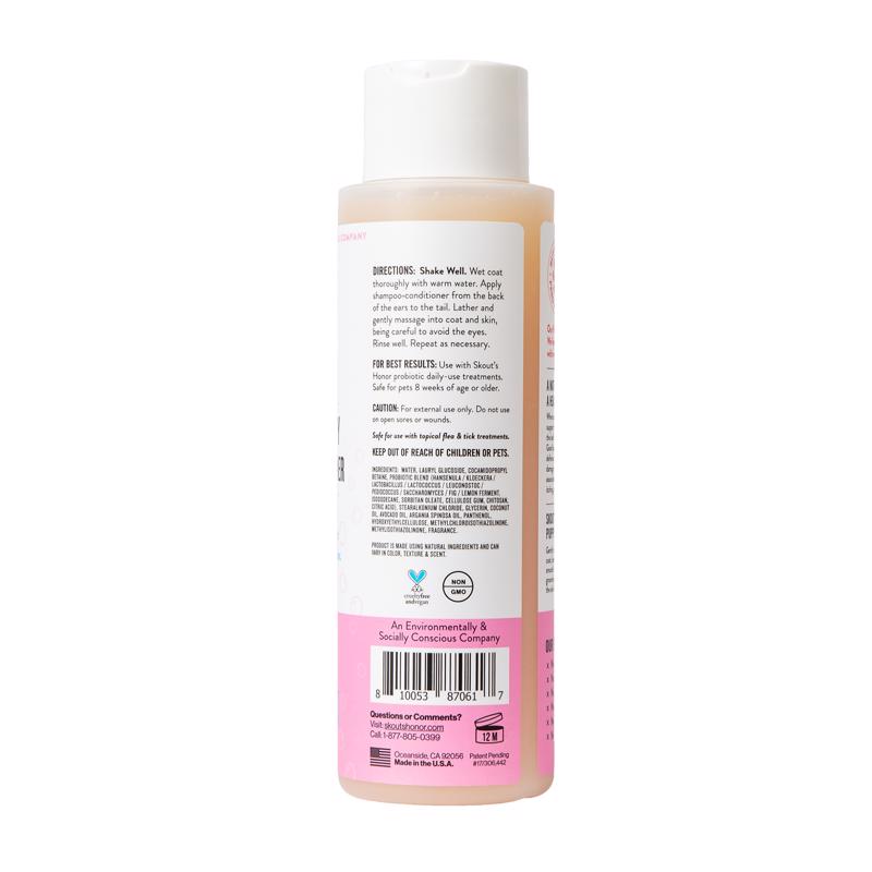 Skout's Honor Lilac and Linen Cat/Dog Shampoo and Conditioner 16 oz 1 pk