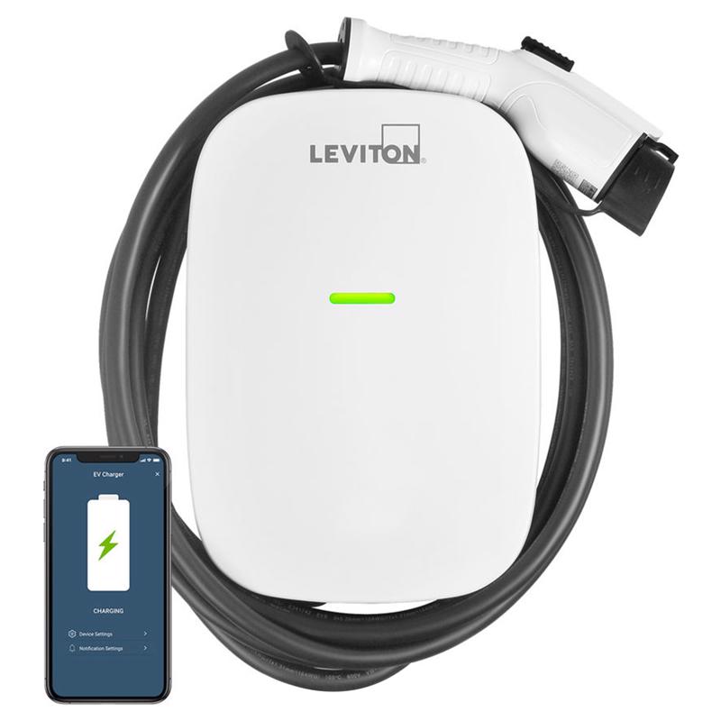 Leviton EV Series 240 48 Level 2 Electric Vehicle Charging Station With Wi-Fi 18