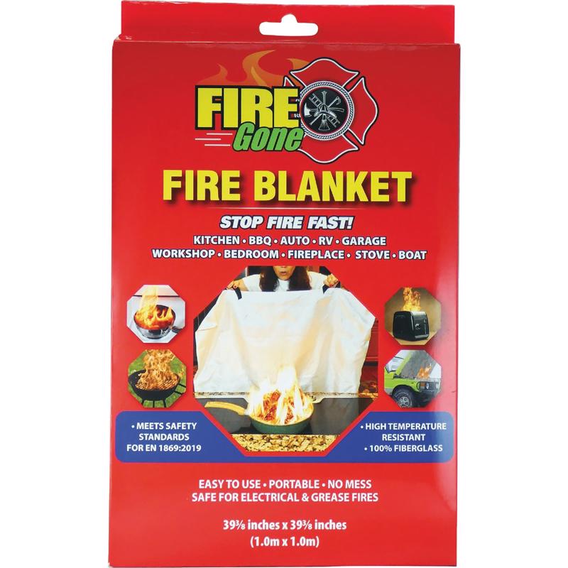 Fire Gone Fire Blanket For Household, Pack of 6