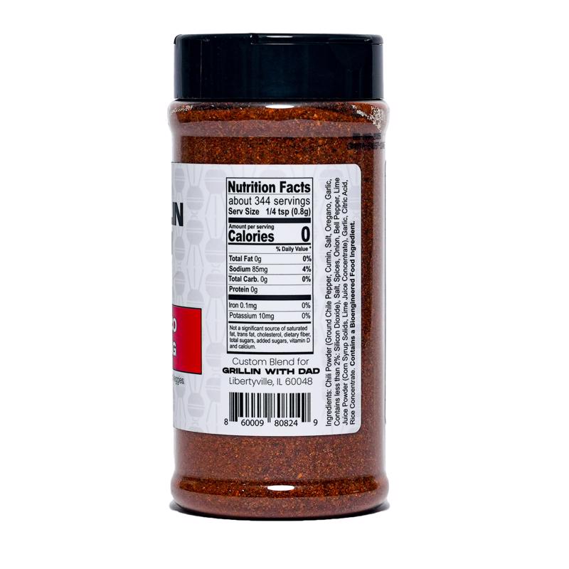 Grillin With Dad Dad's Taco Seasoning Rub 9.7 oz