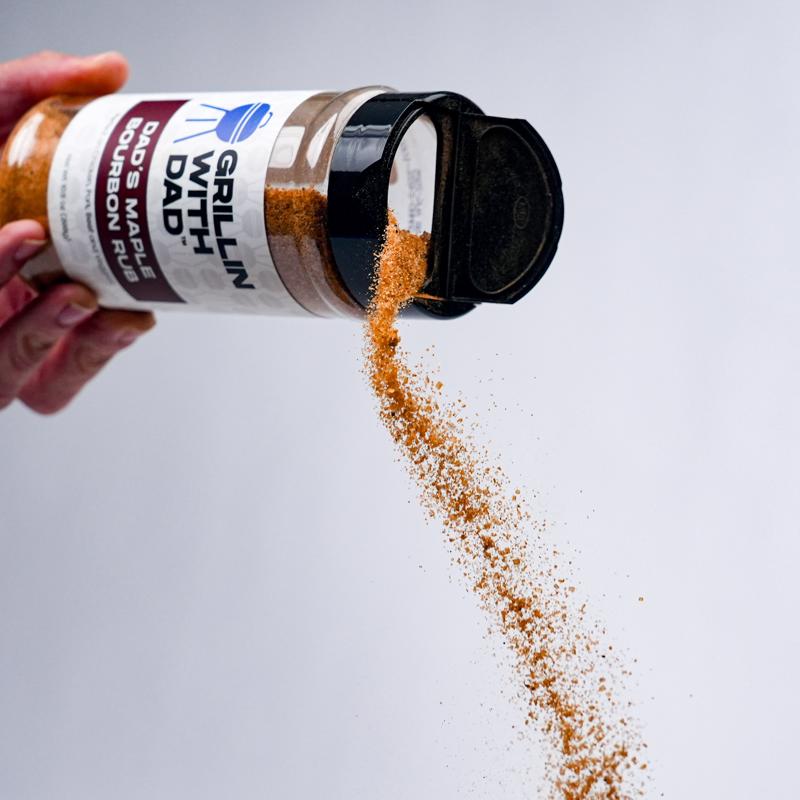 Grillin With Dad Dad's Maple Bourbon Seasoning Rub 12 oz