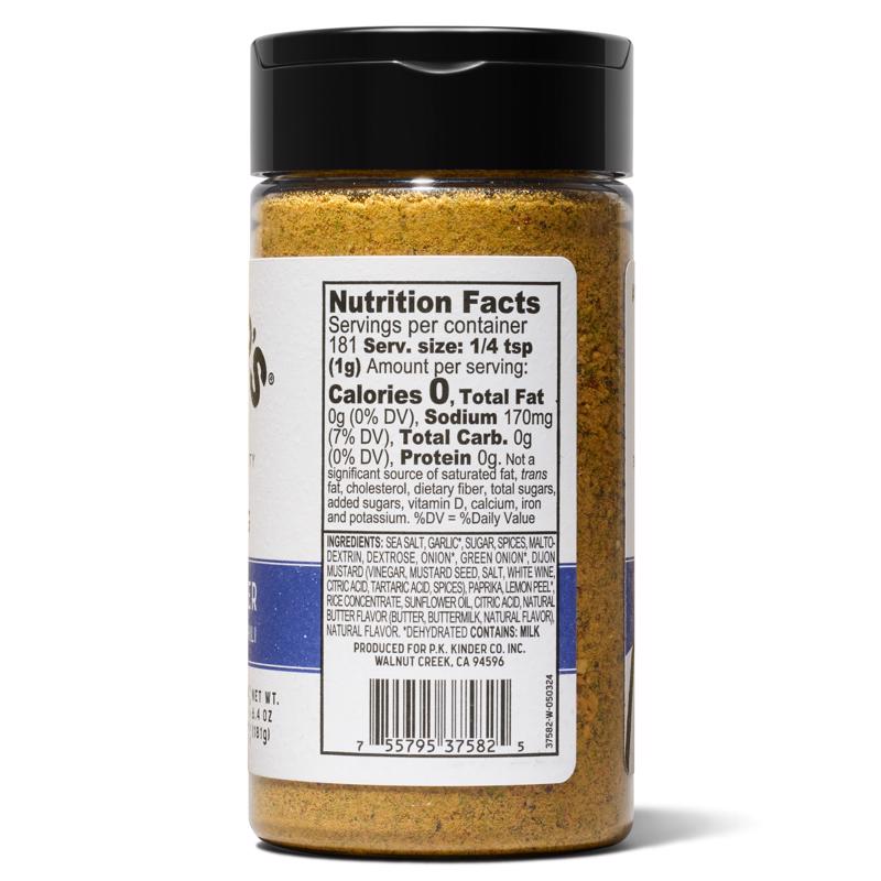 Kinder's Cowboy Butter BBQ Seasoning 6.4 oz