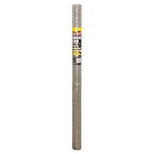 Jackson Wire 11 05 13 13 Hardware Cloth, 5 ft L, 36 in W, 23 Gauge, 1/4 x 1/4 in Mesh, Galvanized