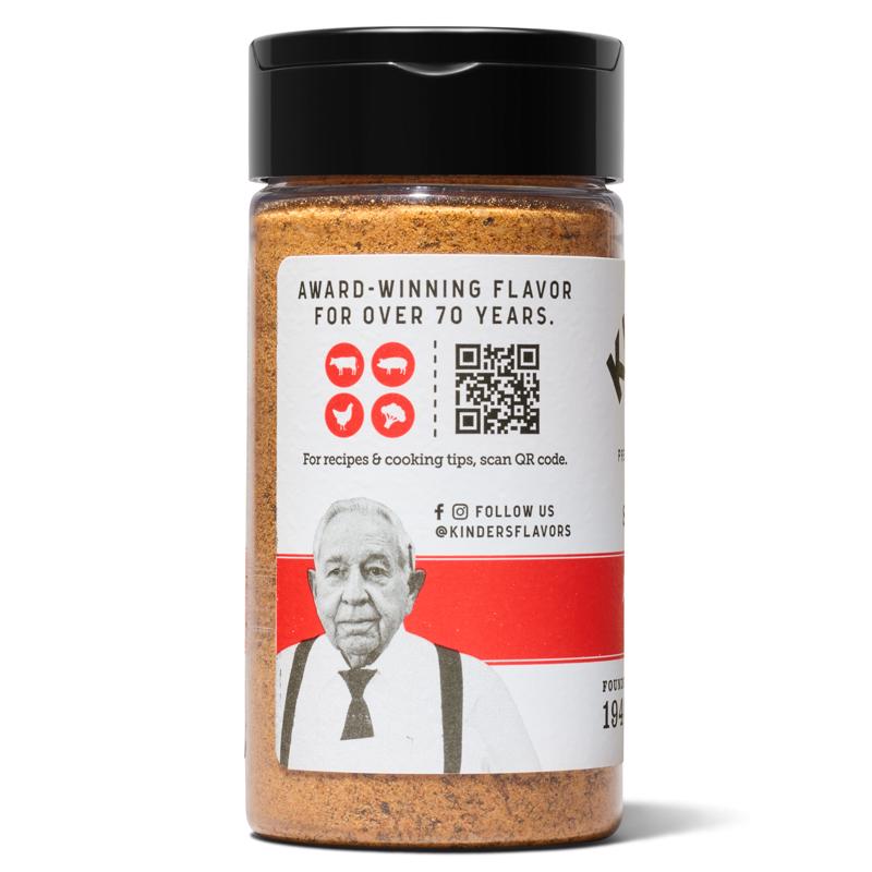 Kinder's Meat/Veggie Rub BBQ Seasoning 6 oz