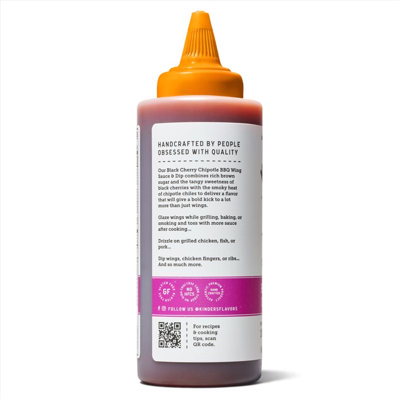 Kinder's Black Cherry Chipotle Garnish Sauce 15.5 oz