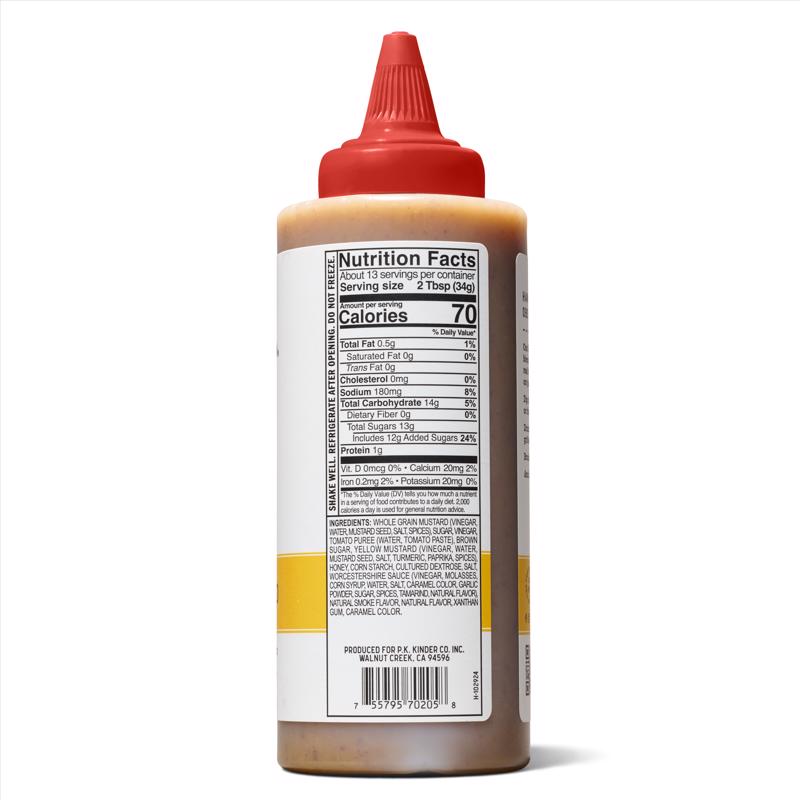 Kinder's Honey Mustard Sauce 15.4 oz
