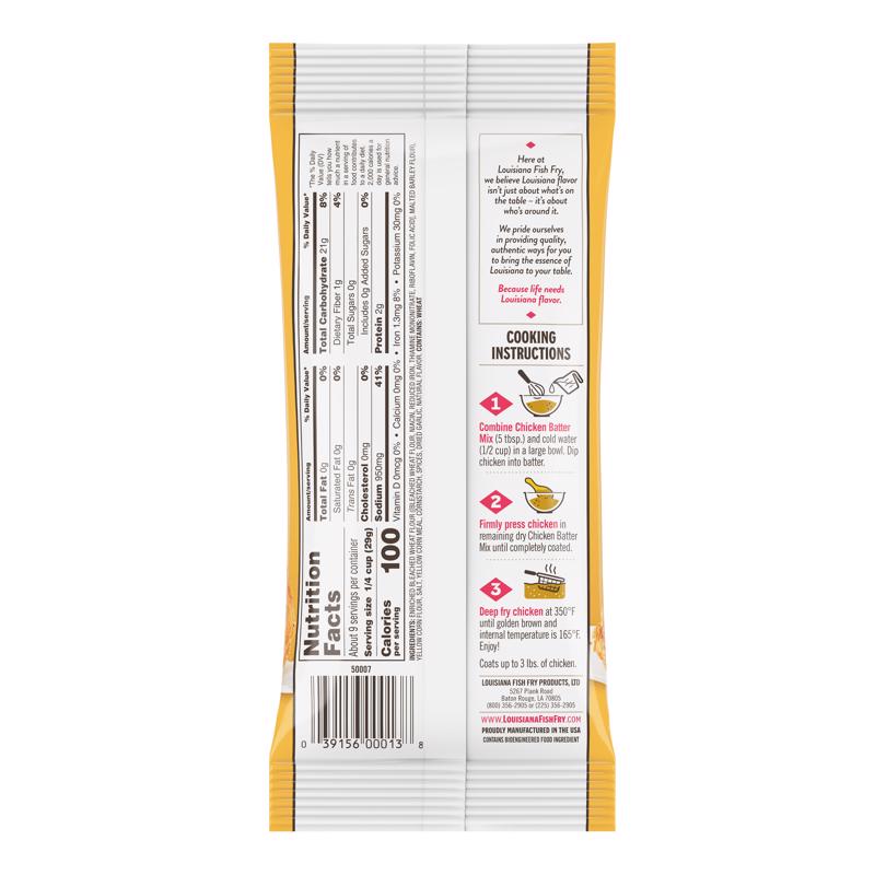 Louisiana Fish Fry Seasoned Chicken Fry Seasoning 9 oz