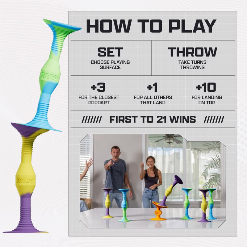 Popdarts Darts Bleen and Yurple