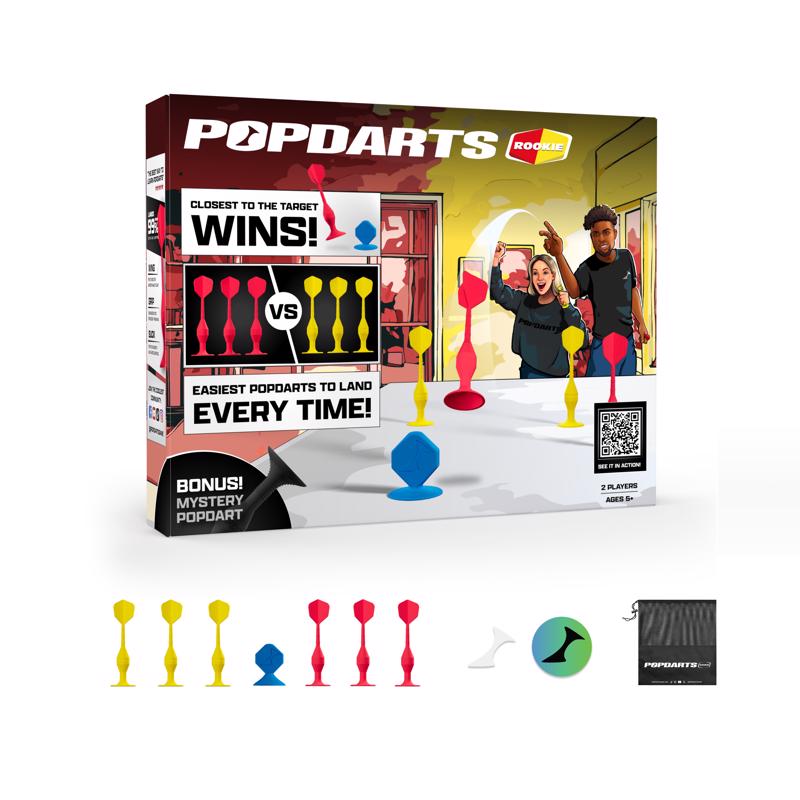 Popdarts Rookie Pack Darts Red/Yellow