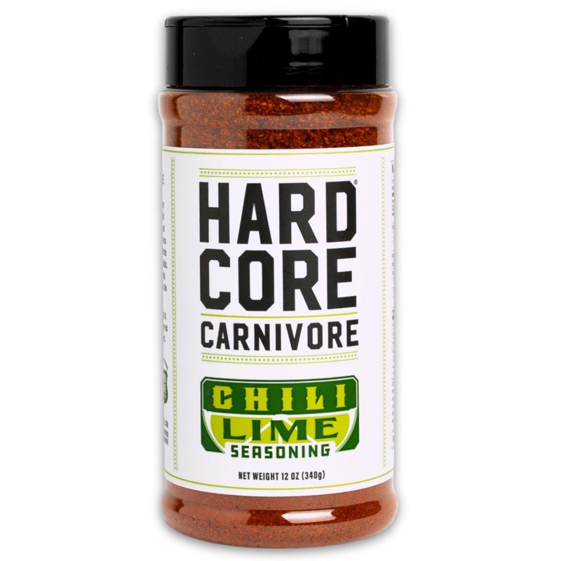 Hardcore Carnivore Chili Lime Bar-B-Q Rub/Seasoning 12 oz