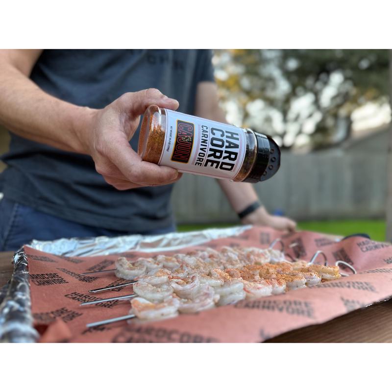 Hardcore Carnivore Cajun Bar-B-Q Rub/Seasoning 10.5 oz