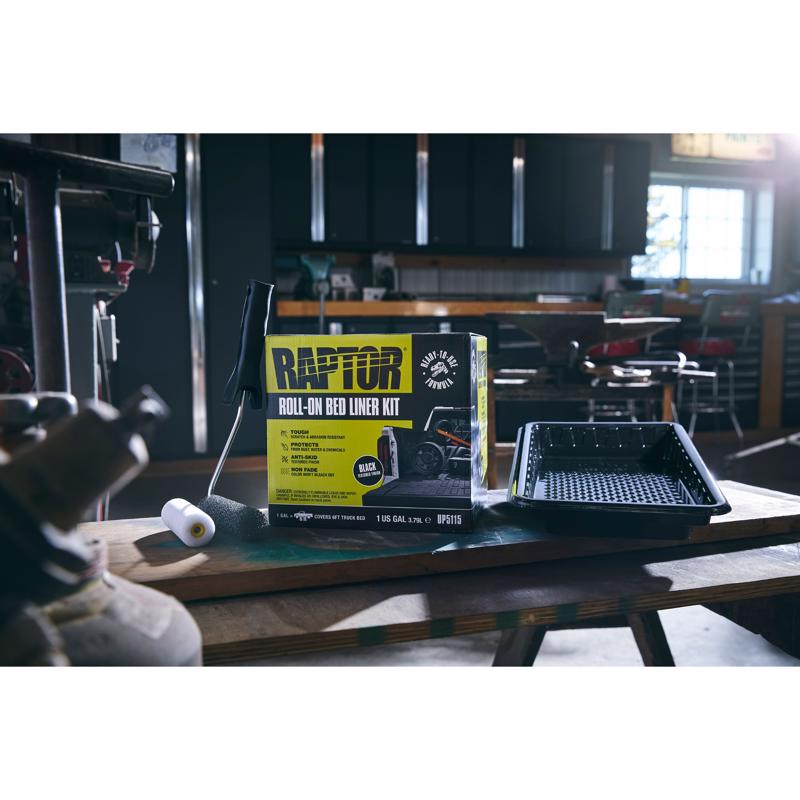 Raptor Black Truck Bed Liner Kit 1 gal