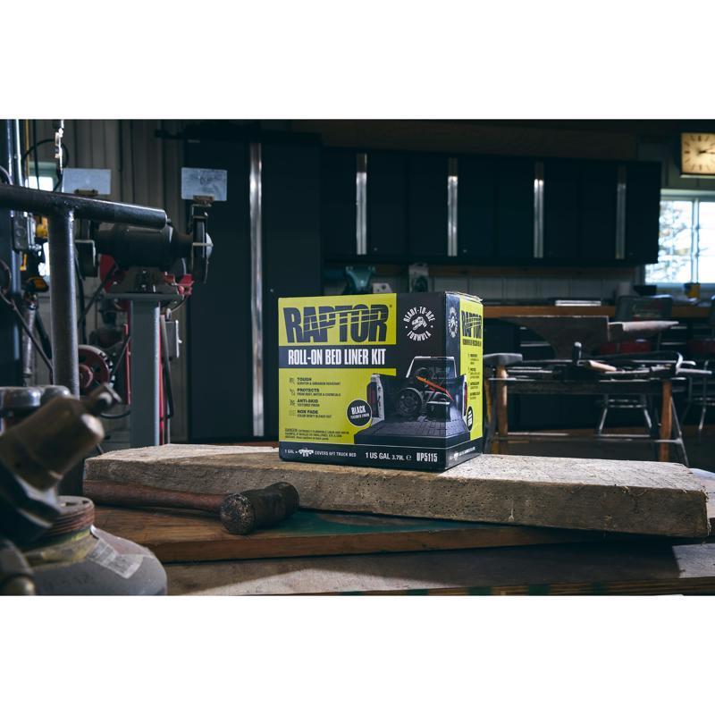 Raptor Black Truck Bed Liner Kit 1 gal