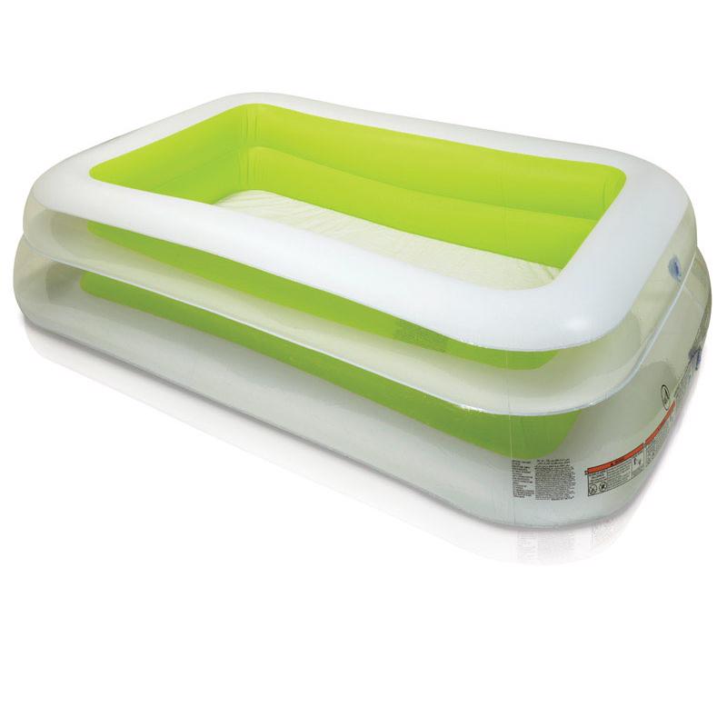 Intex 203 gal Rectangular Plastic Inflatable Pool 22 in. H X 69 in. W X 103 in. L