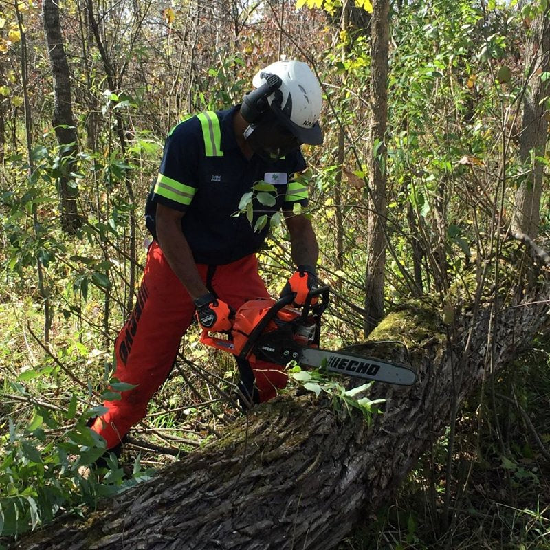 Echo CS-4510-18 Chainsaw, Gas, 45 cc Engine Displacement, 2-Stroke Engine, 32 in Cutting Capacity, 18 in L Bar, Orange