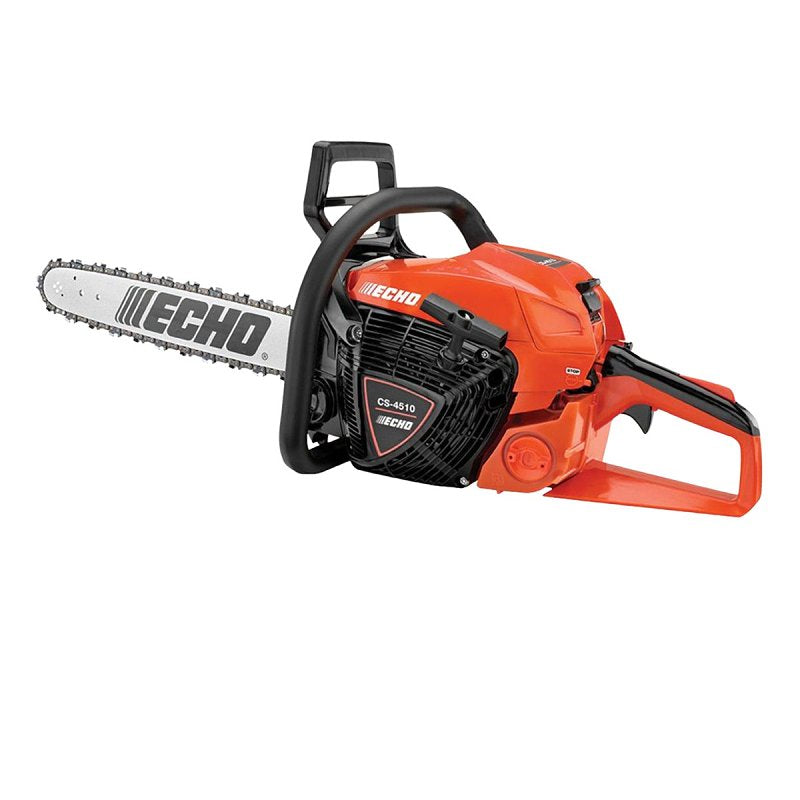 Echo CS-4510-18 Chainsaw, Gas, 45 cc Engine Displacement, 2-Stroke Engine, 32 in Cutting Capacity, 18 in L Bar, Orange
