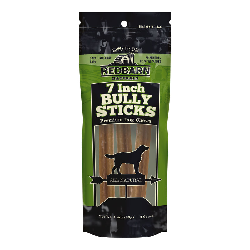 Redbarn Naturals Beef Grain Free Chews For Dogs 7 in. 3 pk