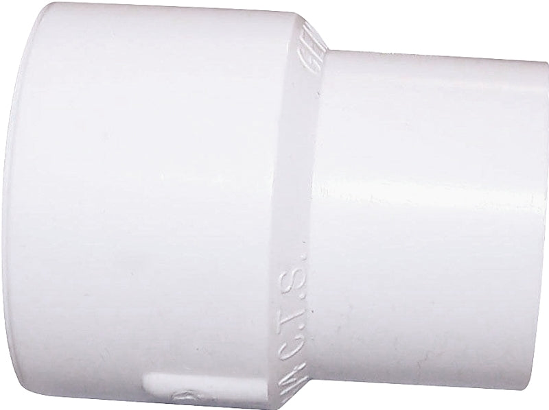 Nibco T00045D Pipe Coupling, 3/4 in, IPS to CTS, White, SCH 40 Schedule